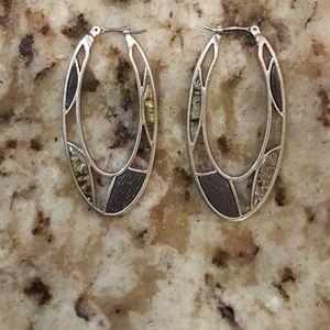 Lia Sophia Jewelry - Lia Sophia Scribble Silver Tone Earrings Lia Sophia Jewelry - Lia Sophia Scribble Silver Tone Earrings